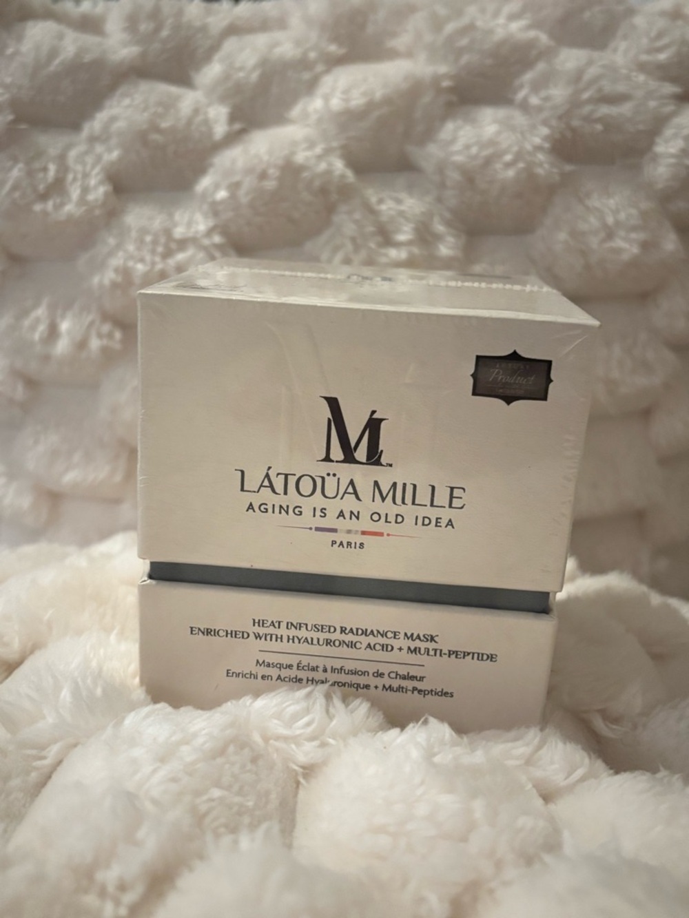 L'ATOUA MILLE Moroccan Argan Oil Manicure Set & Heat Infused Radiance Mask - Picture 4 of 4